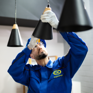 Instalação Luminária